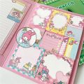 Cinnamoroll Kawaii Sanrio Hello Kitty Convenience Book Mymelody Kuromi Note Book Cute Paste Notepad Student Office Stationery. 