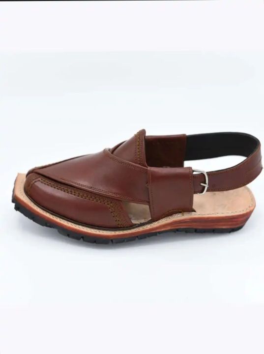 Quetta original Norozi hand made brown chawat