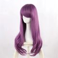Rize Kamishiro Cosplay Wig Tokyo Ghoul Cosplay Long Wavy Purple Mixed Heat Resistant Synthetic Hair Anime Wigs.