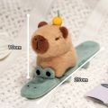 Kawaii Capybara Animal Slap Snap Wrap Bracelets Dog Cat Stuffed Animal Plush Toy Kid Cute Hand Ring Wristband Creative . 