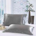 2 Pcs Mulberry Silk Pillow Case 100% Cotton Silk Pillowcase Real Silk Pillowcase Natural Silk Pillowcase.