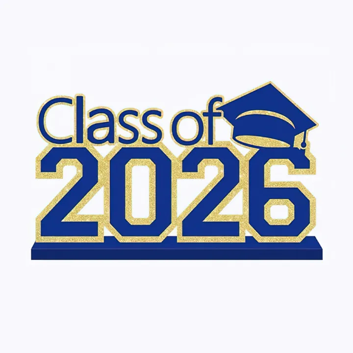 Graduation Decorations Class of 2026 Congrats Grad Wooden Table ...