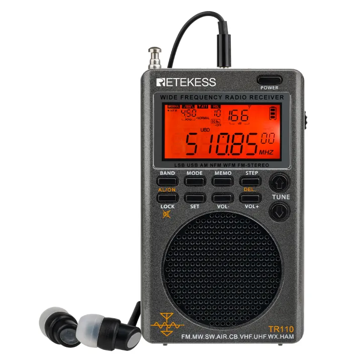 RETEKESS%20TR110%20Fullband%20Radio%20SSB%20Shortwave%20Radios%20AM%20FM%20All%20Waves%20CB%20AIR%20Band%20Ham%20Radio%20NOAA%20SW%20MW%20LSB%20VHF%20UHF%20for%20Outdoor%20-%20Image%208