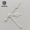 RICHUS NH35 Hands Silver Watch Hands Green Luminous Fit NH34 NH35 NH36 ETA2824 2836 Miyota8215-DG Movement. 