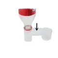 Auto Drinking Device for Birds Plastic Pet Feeder Double Nozzle Water Botter for Chicken/Pigeon/Parrot/Pet Drinking Accessories. 