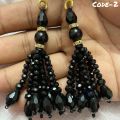 Fancy Dress/Blouse Jhul Tassel - Pearl, Cowrie & Crystal Design.
