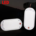 1PC/2PCS Vehicle Dome Light 12V 24V Car Interior Light With Switch Universal Design for RVs Van Truck Camper Boat Reading Light.