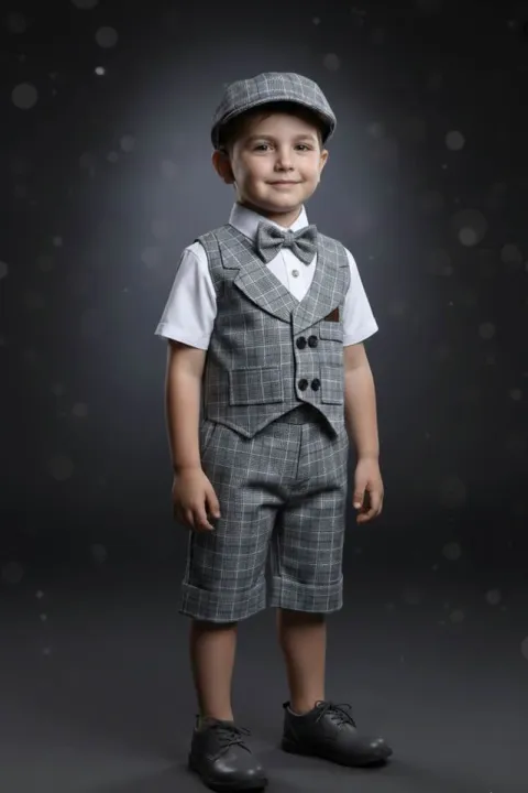Summer%20friendly%20new%20demanding%20five%20piece%20party%20dress%20combo%20set%20for%20kids%20(%20half%20shirt%20+%20half%20pant%20+%20vest%20+%20bow%20tie%20)%20-%20Image%203