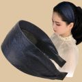 French Headband with Wide High-end Hairband Cover White Hair and Decorate Hair Accessories Headbands for Women.