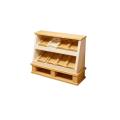 1Pcs Mini Bread Rack Cupboard Storage Shelf Model 1:12 Dollhouse Miniature Display Cabinet Cake Cabinet Kitchen Furniture Decor.