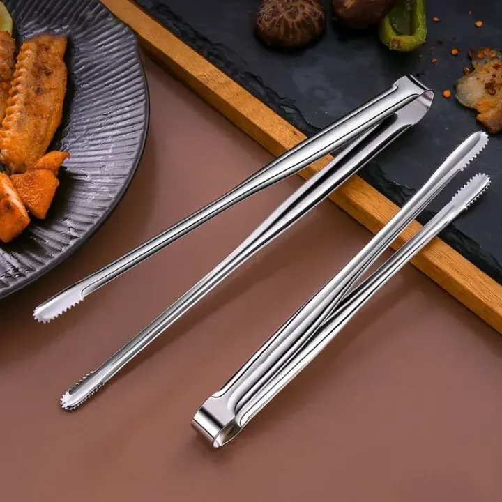 Stainless%20Steel%20Grill%20Tongs%20Food%20Clip%20BBQ%20Steak%20Clip%20Bread%20Tong%20Cooking%20Utensils%20Party%20Non-Slip%20Kitchen%20Gadgets%20Accessories%20-%20Image%202