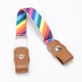 Canvas Children Elastic Belt Pants for Girls Boys Anti Deduction Belt Baby Nursery Essential 16 Colour Kid's Jeans Belt.