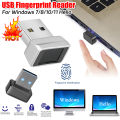 USB Fingerprint Key Reader For Windows 7/8/10/11 Hello Security Key Biometric Scanner PC Fingerprint Sensor Module Password Free. 