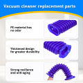 Lower Duct Hose for  V7 V8 V10 V11 Vacuum Cleaner Soft Roller Soft Roller Flexible Soft  Tube Nozzel Blue Hose Part. 