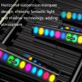 BOSEBT D02+ Rainbow RGB Sound Bar Wireless Bluetooth Speaker. 