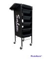 salon trolley makeup trolley parlor trolley makeup accessories handling trolley trolley for multiple purpose use. 