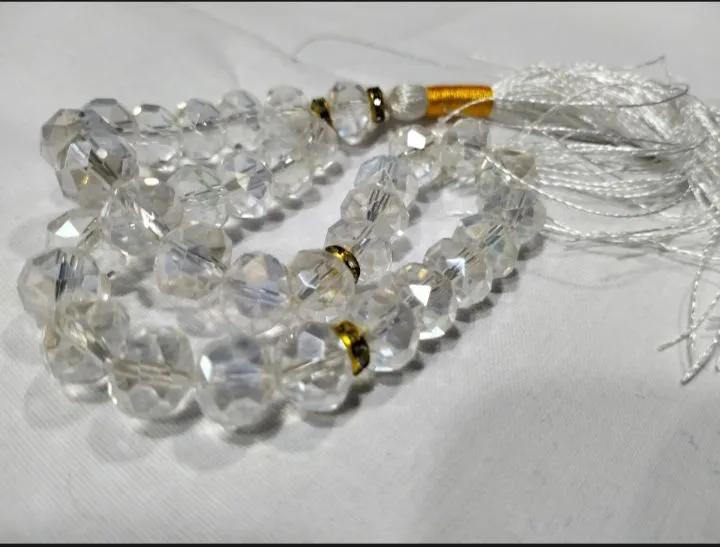 white%20crystal%2033%20beads%20tasbeeh%20-%20Image%204