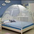 King Size Bed Portable Folding Tent Style Free Standing Mosquito Net (200 X 200 X 180 Cms). 