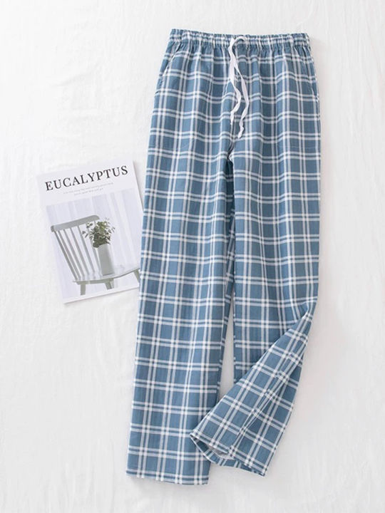 Men's%20Pajama%20Pants%20Spring%20and%20Autumn%20Thin%20Trousers%20Casual%20Summer%20Large%20Size%20Loose%20Home%20Pants%20Can%20Be%20Worn%20Outside%20-%20Image%204