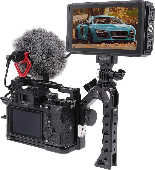 Camera%20Cage%20ror%20Sony%20a7iv%20with%20extra%20cold%20shoe%20-%20Image%206