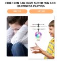Colorful Mini Shinning LED Drone Light Crystal Ball Induction Quadcopter Aircraft Drone Flying Ball Helicopter Kids Toys. 