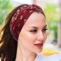 1pc Headband For Women Stretchy Wide Hair Band Knotted Headband For Yoga Running Sports Sweatband Women Girls Hair Accessories. 