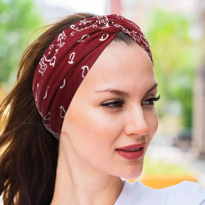 1pc%20Headband%20For%20Women%20Stretchy%20Wide%20Hair%20Band%20Knotted%20Headband%20For%20Yoga%20Running%20Sports%20Sweatband%20Women%20Girls%20Hair%20Accessories%20-%20Image%205