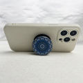 1pc Mandala pattern drop adhesive Socket phone stand Drop adhesive pattern foldable desktop stand Mandala mobile phone grip. 