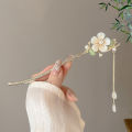 Elegant Chinese Hair Clip Stick Bun Tassel Hairpin Floral Hairstyle Women Jewelry Accessories Everyday Need. 