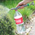 Manual high pressure spray air pump adjustable drinking water bottle. 