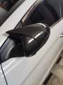 Hyundai Elantra Side Mirror Batman Style Carbon Fiber Covers with Double Tape Premium Quality Imported 2 Pcs Set. 