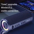 ZEALOT S51 Pro 40W Wireless Speakers, Outdoor Portable Subwoofer Speaker, Waterproof IPX 6, Dual Pairing,5200mAh Battery..
