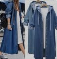 ladies stylish denim coat. 