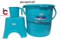 Balti,Water Bukets,pure plastic diffrents colors water bucket with mug and stool ,premium quality. 