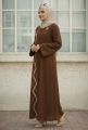 Embroidery Rope Borkha For Women - Original Dubai Cherry Fabric Borkha. 