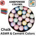 White Cement and Plaster of Paris & Chalk Color، 100g، Concrete Pigment for Pots Making - blue, Red, Egyptian blue, purple, yellow, Green, orange, black, Brown Color۔. 