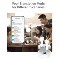 144 Languages Real Time Translator Earbuds 4 Translation Mode Wireless BT Translation Earphones Noise Cancelling IPX6 Waterproof.