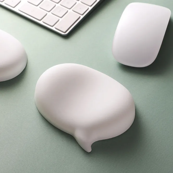 Mouse%20Pad%20Keyboard%20Hand%20Rest%20Wrist%20Rest%20Chat%20Bubble%20Silicone%20Wrist%20Palm%20Rest%20Wrist%20Pad%20Ergonomics%20High%20Value%20Solid%20Color%20Office%20-%20Image%202