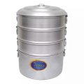 12 Inch Aluminium Momo Steamer, 3 Tiers. 
