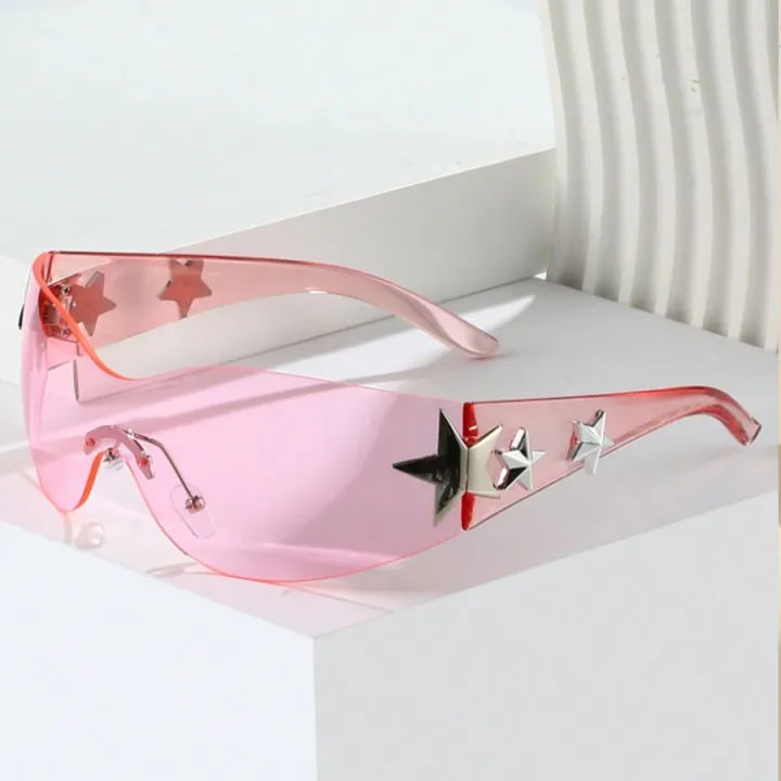 Star%20Wrap%20Around%20Decorative%20Large%20Frame%20Fashion%20Sunglasses%20Ladies%20Y2K%20Style%20Cool%20Summer%20Party%20Glasses%20Men%20-%20Image%202
