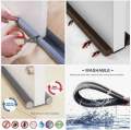 Dedicated 1Pcs Door Bottom Sealing Strip Under Door Draft Stopper Wind Noise Acustic Foam Blocker Insects Door Stopper Holder. 