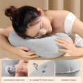 U-Shaped Inflatable Travel Pillow Portable Air Neck Support Cushion Comfortable Sleeping Press to Inflate Pillow Neck Pillow.
