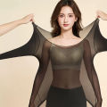 FINETOO Women Thermal Underwear Winter Clothes Set Seamless Thick Layer Warm Lingerie Women Thermal Clothing Set Woman 2 Pieces.