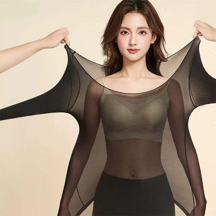 FINETOO Women Thermal Underwear Winter Clothes Set Seamless Thick Layer Warm Lingerie Women Thermal Clothing Set Woman 2 Pieces