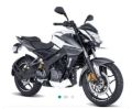 Bajaj Pulsar Ns200 Black And Pearl White Full Sticker Kit. 