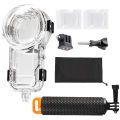 For Insta 360 X5 Invisible Dive Case Housing Waterproof (197ft) Underwater Dive Protective Shell for Insta360 X5 Accessories .