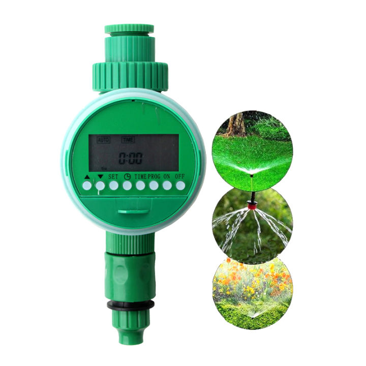 LCD Display Electronic Garden Watering Timer Automatic Irrigation Controller Intelligence Valve Plants Watering Control Device