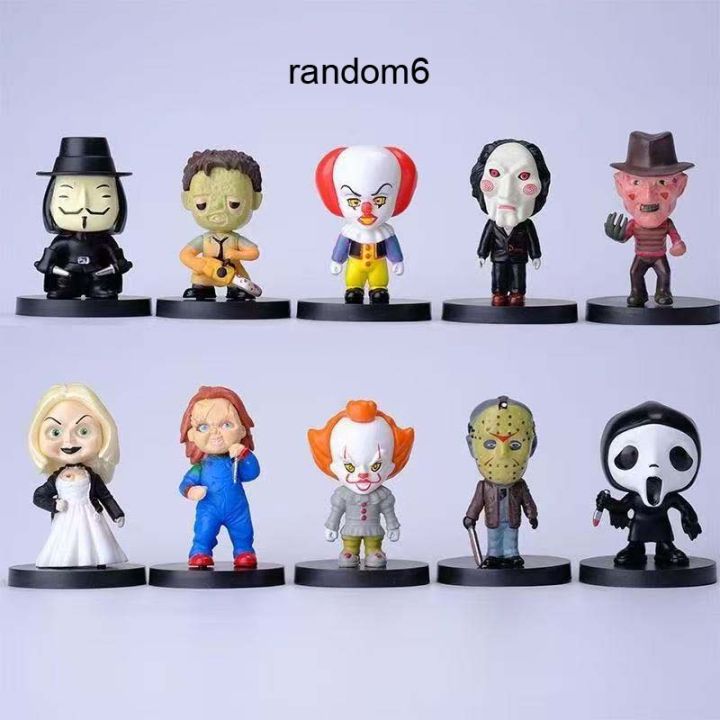 10PCS%20Horror%20Icon%20Action%20Character%20Statue%20Set,%20Chaqi%20Jason%20Voorhees%20Freddy%20Krueger%20Pennywise%20It,%20Horror%20Model%20Toy%20for%20Halloween%20-%20Image%207