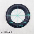 2Pcs  4.5 Inch Speaker Foam Surround Foam Edge Sponge Speaker Repair Parts Accessories For  / KENWOOD DIY. 