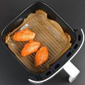 Round Square Cooking Rack With Foot Thicken Air Fryer Rack 304 Stainless Steel BBQ Net Home Kitchen Oven Steamer Cooker.